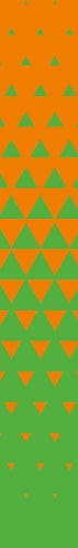 Trigon Orange Green